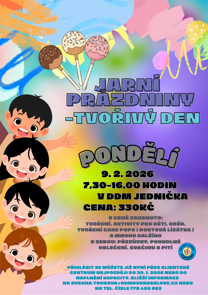 Jarní prázdniny - Tvořivý den